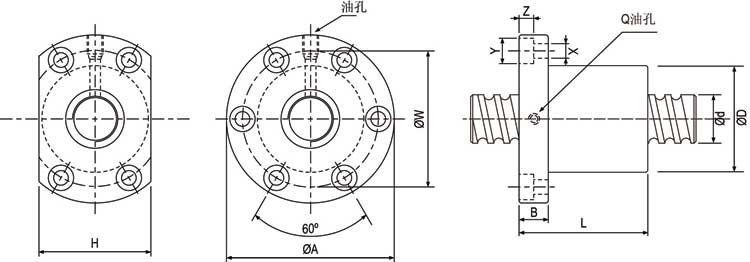 SFI06310-4 滾珠絲桿,