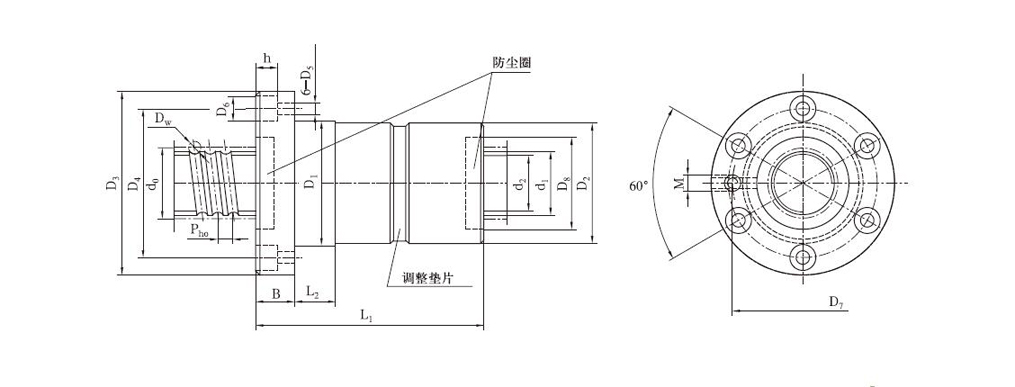 FFZD4005-3滾珠絲杠