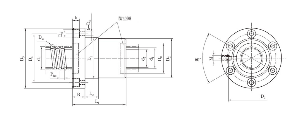 FF2504-3滾珠絲杠